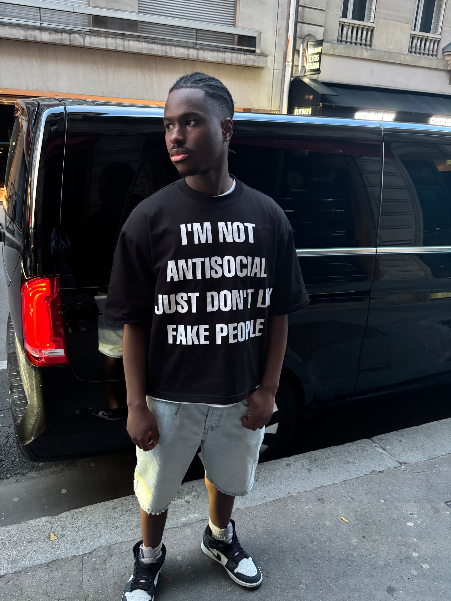 Antisocial tee