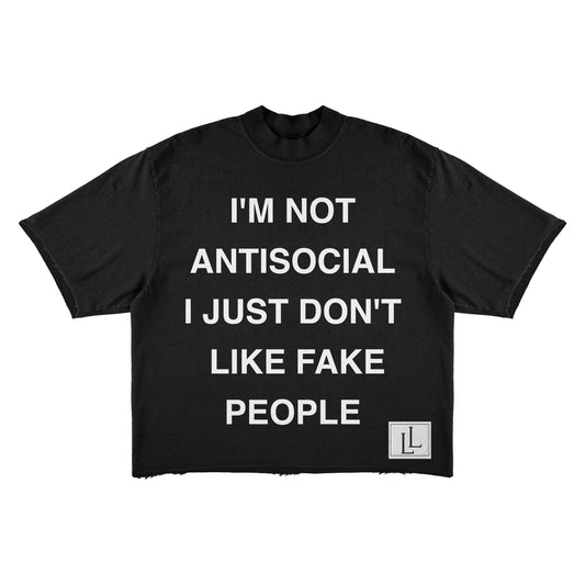 Antisocial tee