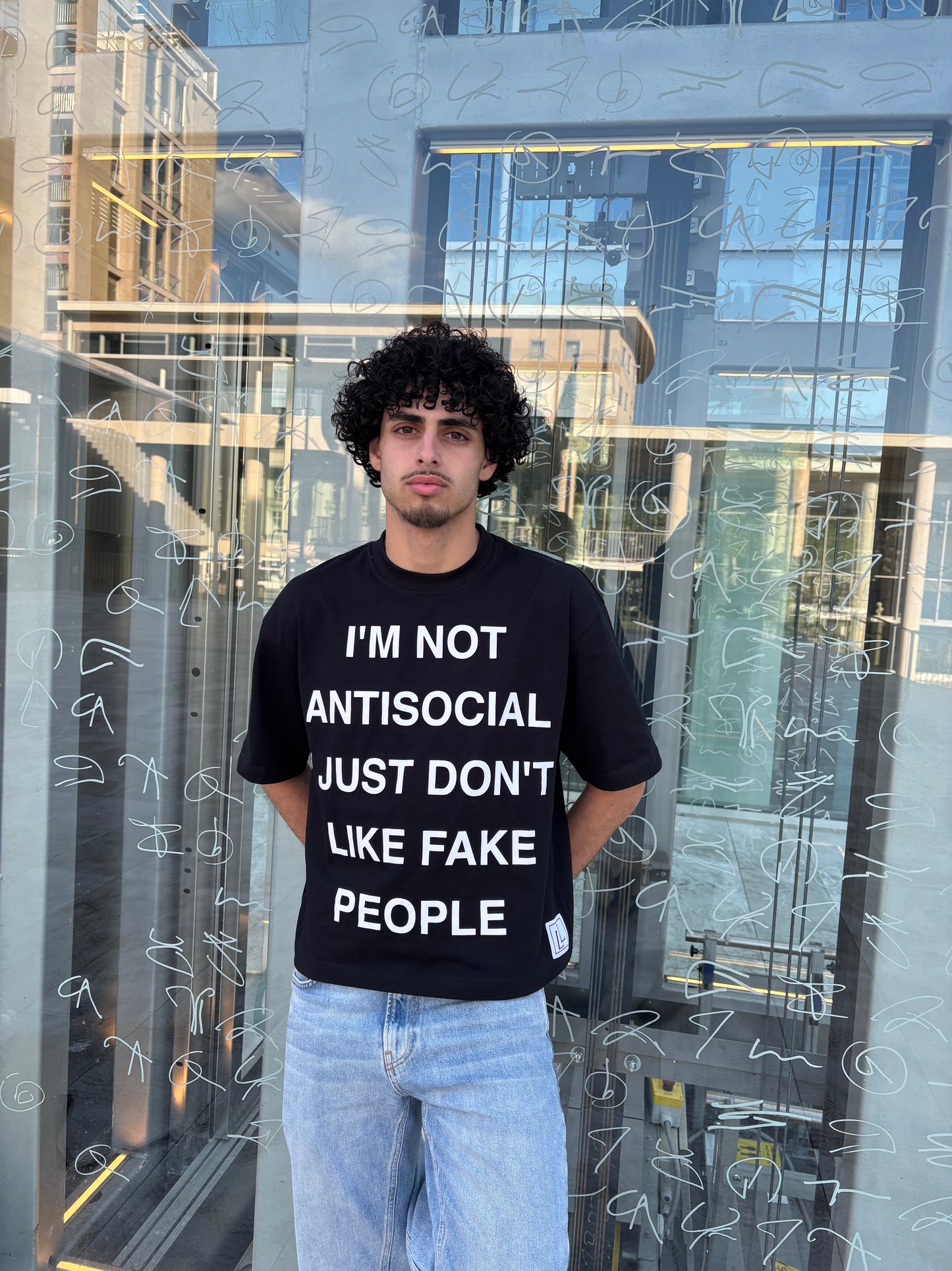 Antisocial tee