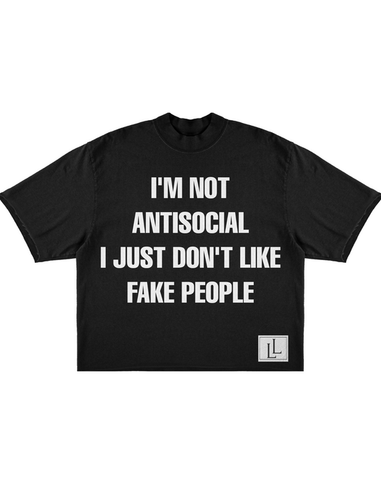 Antisocial tee