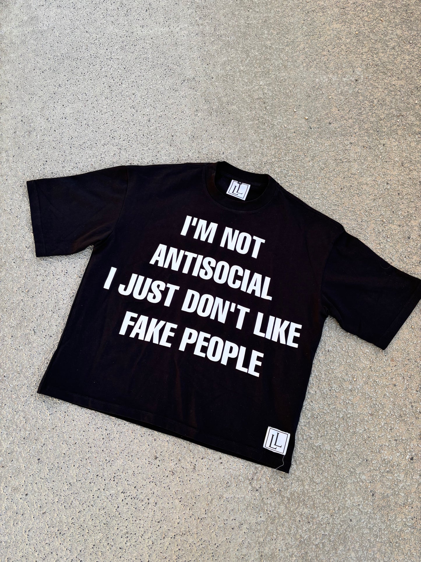 Antisocial tee